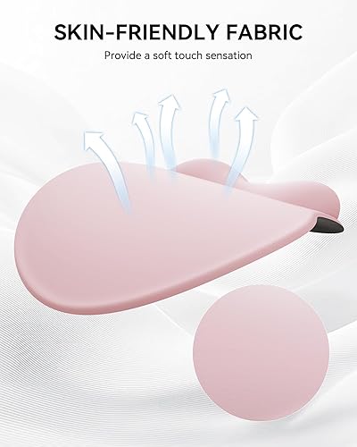 Miniatura 4 de Alfombrilla de ratón con reposamuñecas, alfombrillas de ratón ergonómicas para escritorio, alfombrilla de ratón antideslizante para oficina con Rosa