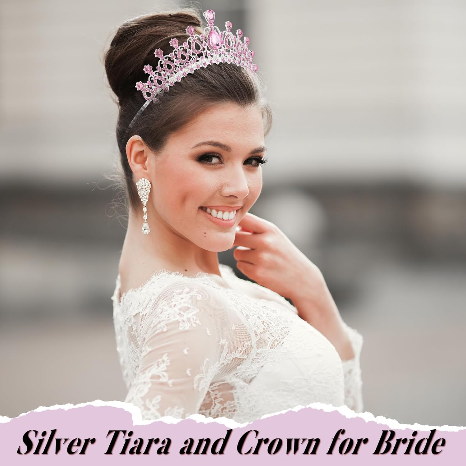 12 Pcs Crystal Tiara and Princess Crown with Comb Crown Rhinestone Women Tiara Headpiece Queen Hair Accessories for Party Wedding Prom Halloween Cosplay Costume