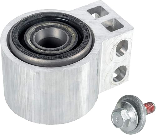 febi Bilstein 43718 Buje de brazo de control con soporte y piezas adicionales, paquete de uno