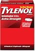 Tylenol Extra Strength Caplet Refills, 2 Caplets Per Packet, 50-Pack Box