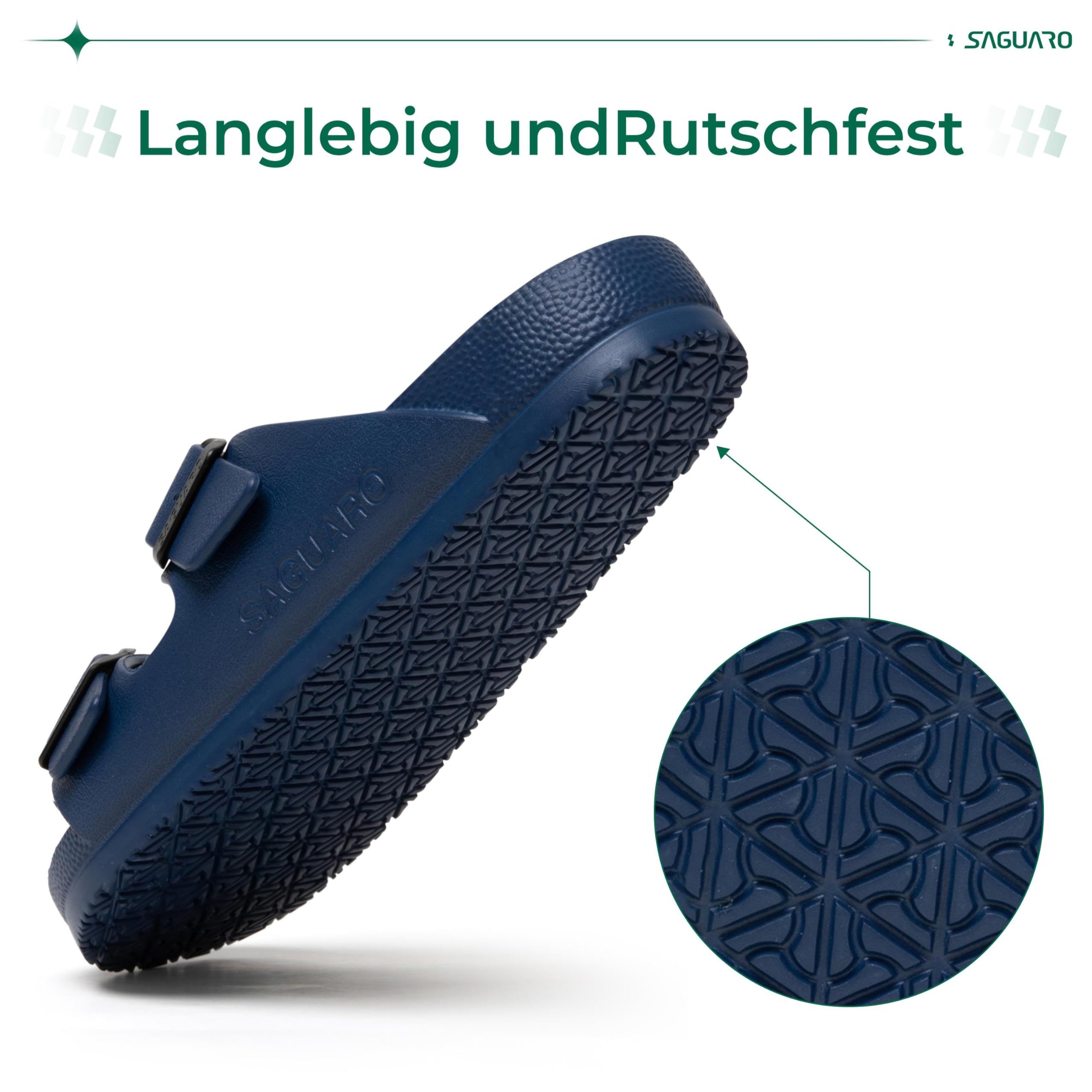 SAGUARO Pantofole Unisex Antiscivolo Uomo Donna Spiaggia da Ciabatte Slip-on Scarpe da Bagno Leggere Casuale Sandali