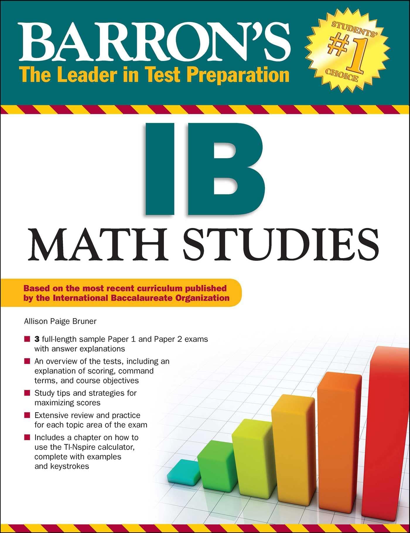 IB Math Studies (Barron's Test Prep)