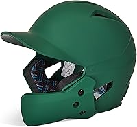 Vista 9 de Champro HX Gamer Plus - Casco de bateo con protector de mandíbula reversible