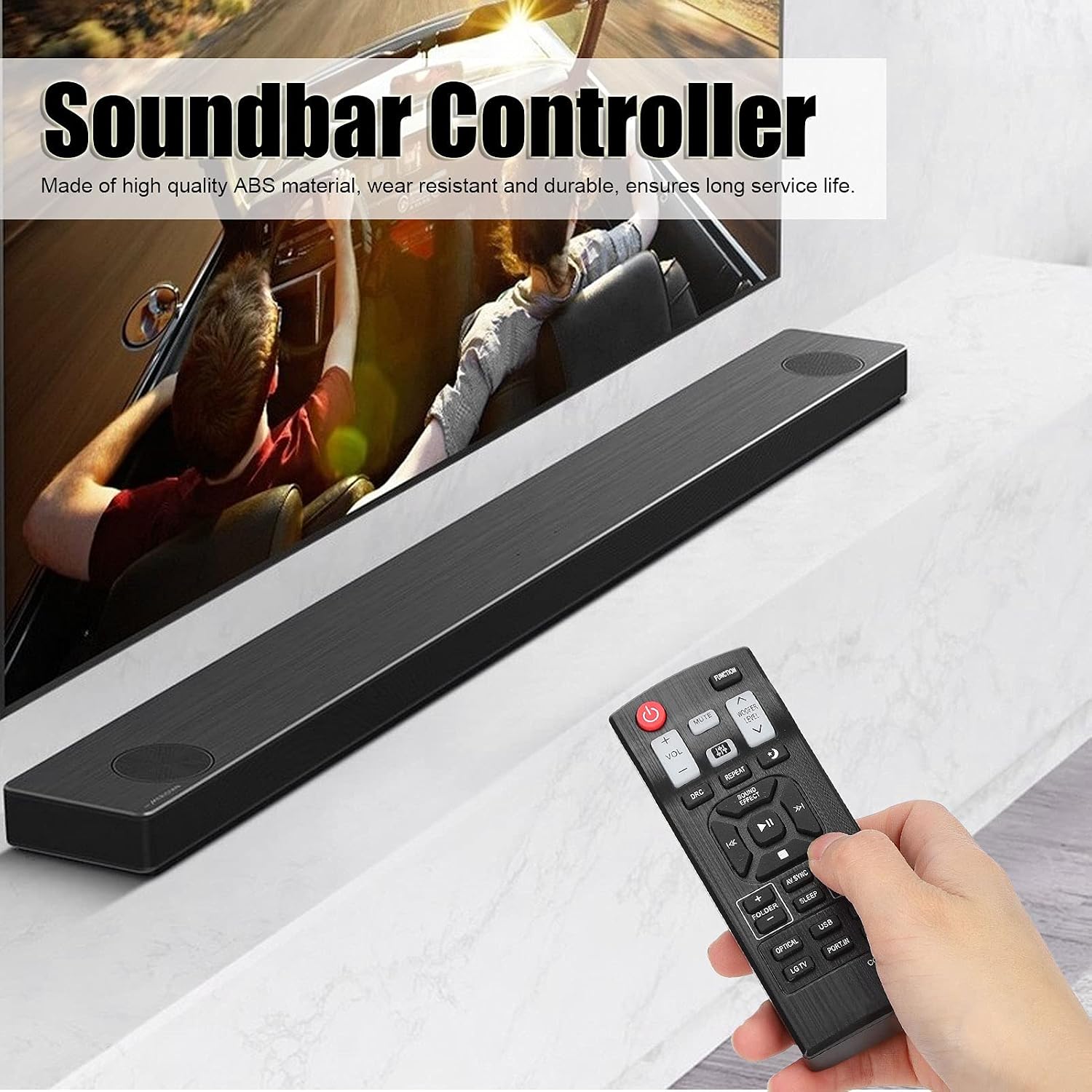 VBESTLIFE COV30748163 Soundbar Replacement Remote Control for LG LAS355B LAC450B LAS350B, default - Image 4