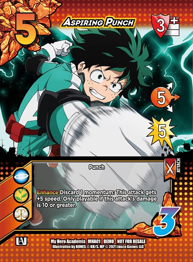 My Hero Academia Juego de Cartas Coleccionables Serie 1 miniatura 5