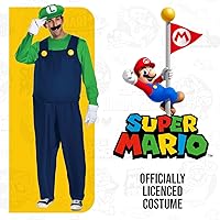 Vista 3 de Disguise Disfraz Luigi Deluxe para hombre
