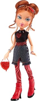 Bratz Collectors Edition Sweet Heart Meygan Fashion Doll with 2 Outfits to Mix & Match and Accessories, Multicolor
