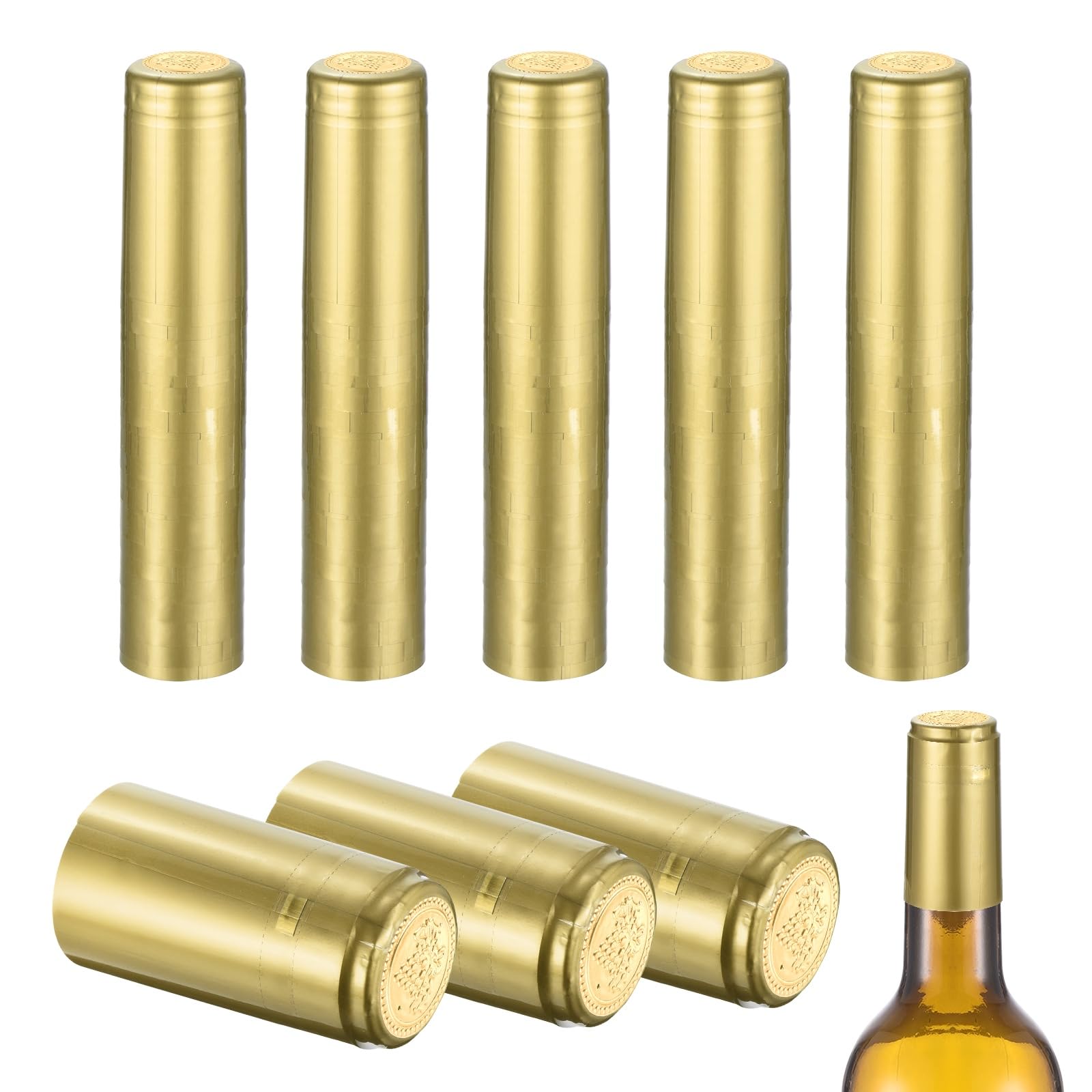 Gélules thermorétractables PVC pour sublimer vos bouteilles de vin maison
