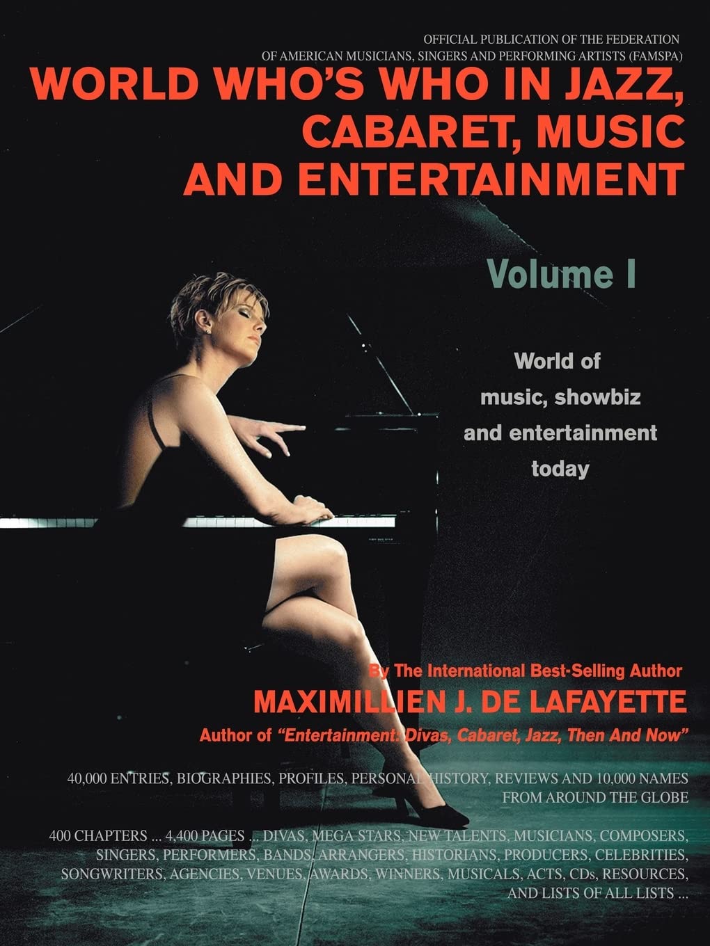 Dictionnaire World Who's Who in Jazz music entertainment showbiz today
