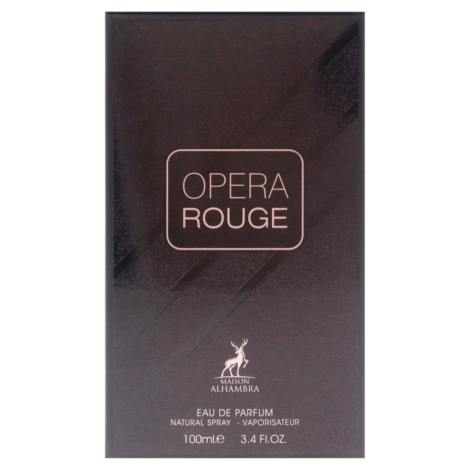 Amazon.com : Maison Alhambra Opera Rouge Eau De Parfum Spray