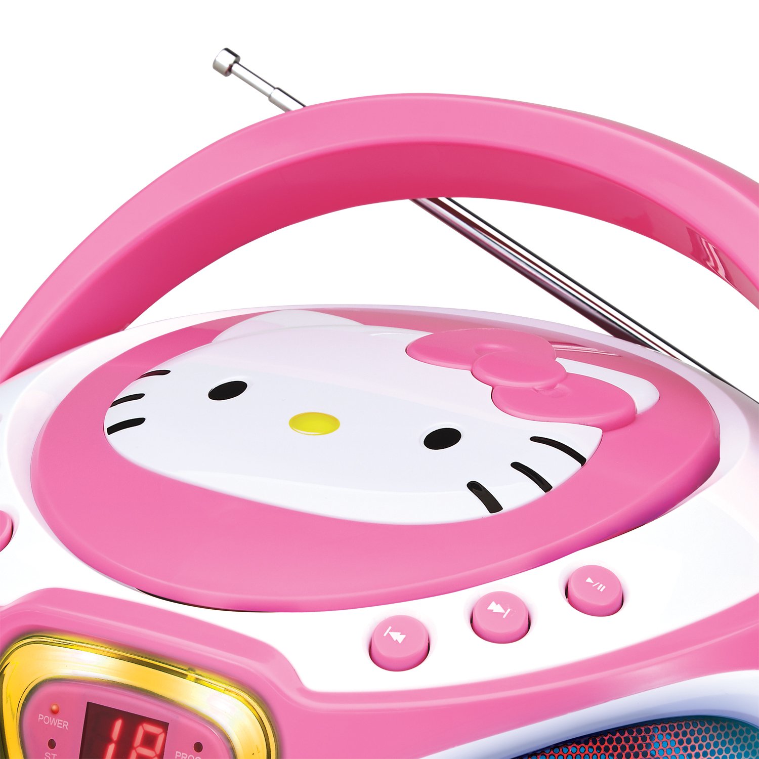Amazon.co.jp: Hello Kitty CD Boombox with AM/FM Radio and