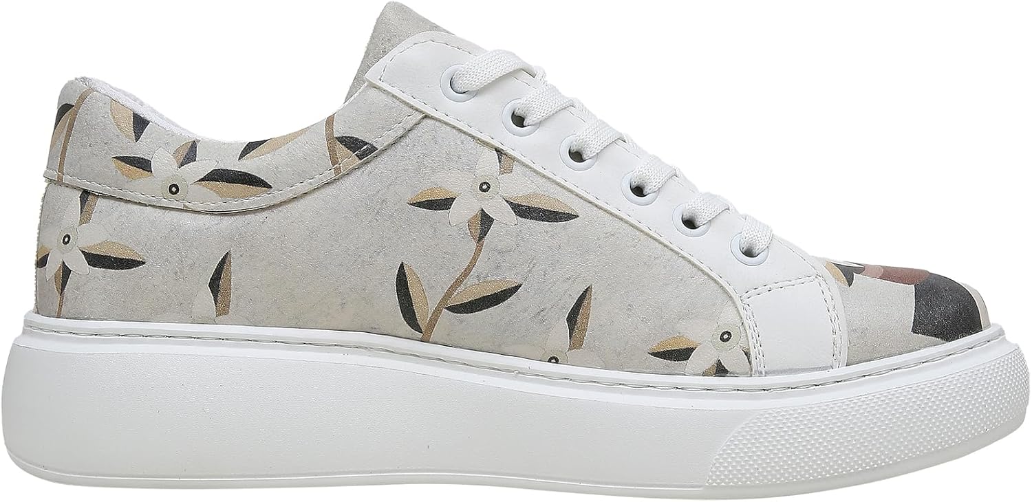 DOGO Wedge Platform Sneakers for Women - Handmade Vegan Leather, Unique Chunky Sneakers - Image 7