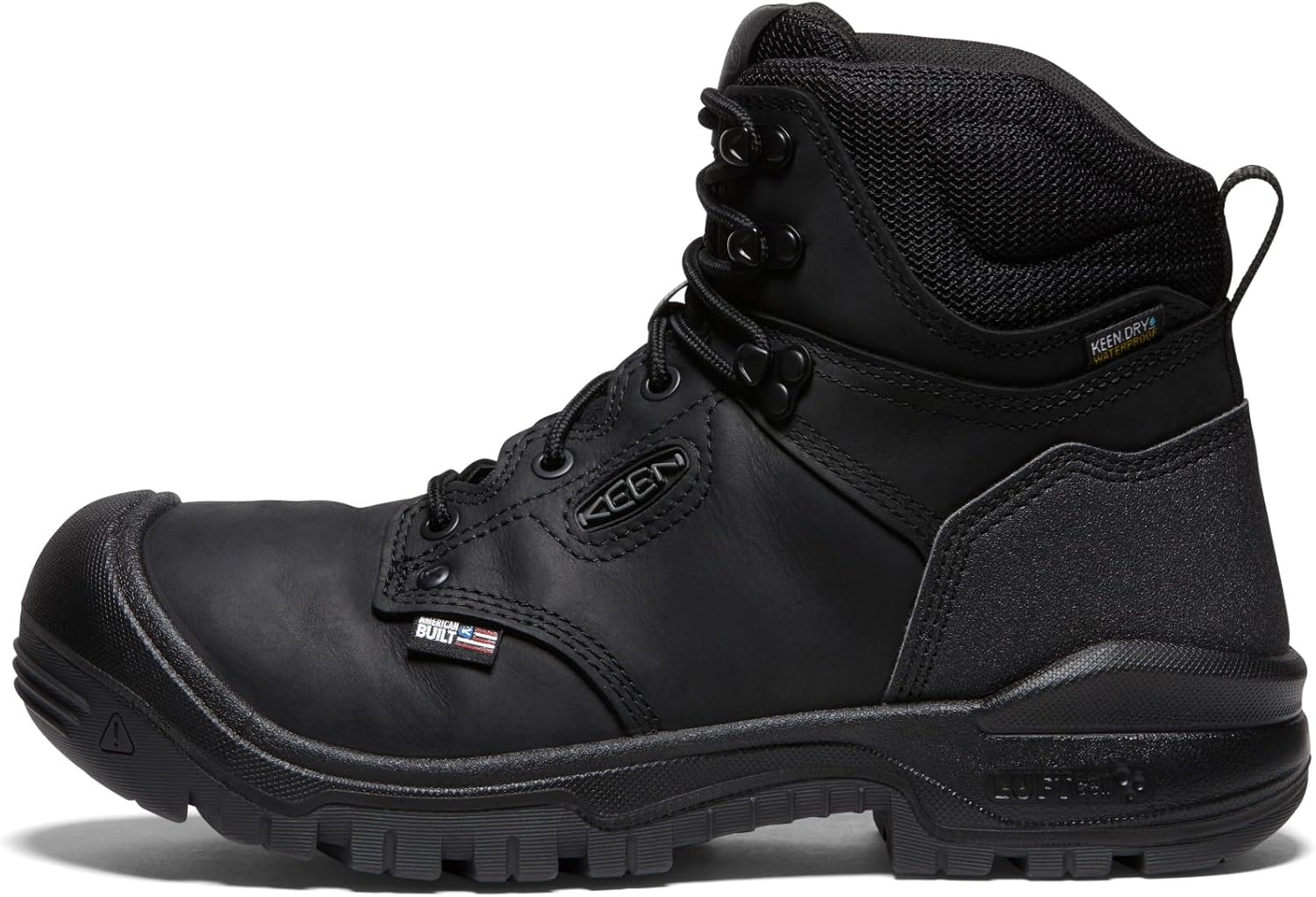 KEEN Utility mens Independence 6" Leather Waterproof Soft Toe Work Boots - Image 3
