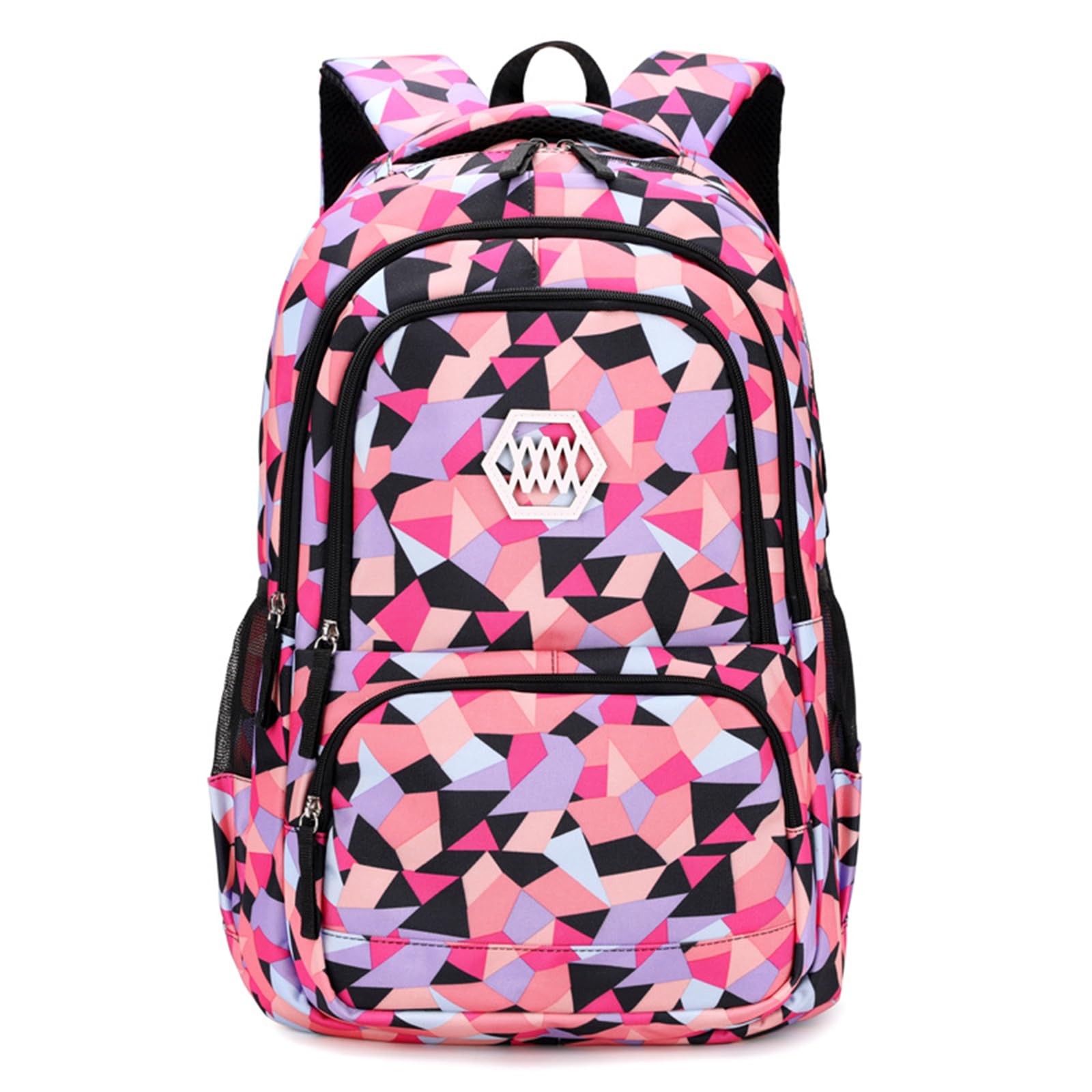 UEK Mochila impermeable duradera de viaje camping escolar multifuncional, mochila para niños niñas mochila escolar escolar escolar (amarillo)