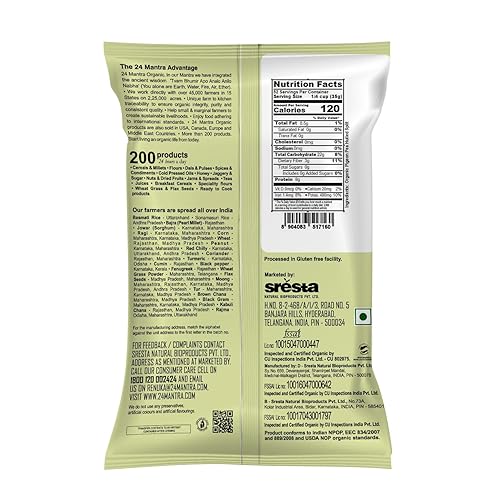 Miniatura 2 de Organic Toor Dal - Organic Split Pigeon Peas (Toor Dal) -USDA Certified Organic - European Union Certified Organic -Pesticides Free - Adulteration