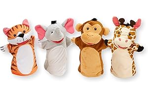 Melissa & Doug Zoo Friends Hand Puppets