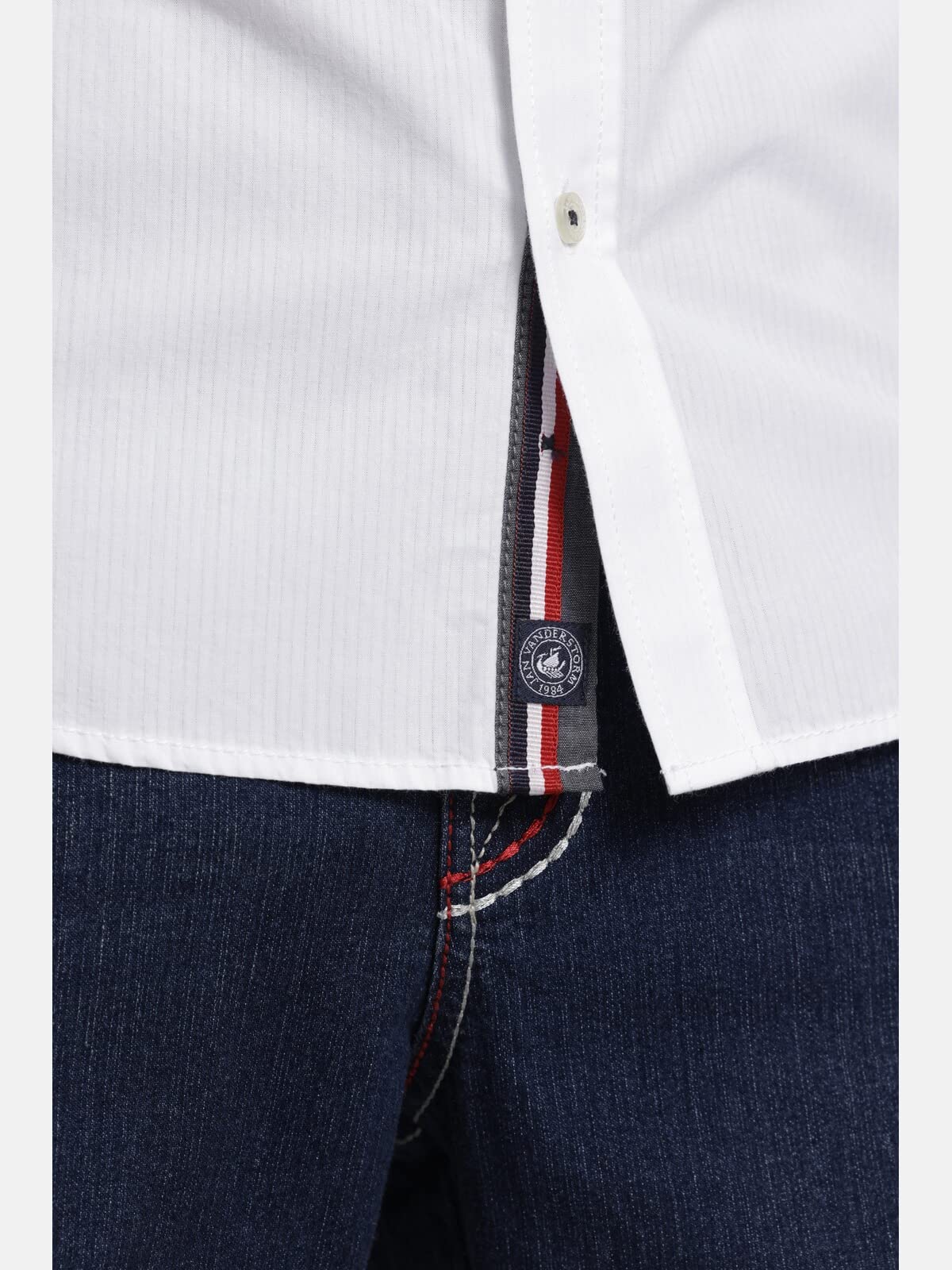 Jan Vanderstorm Camicia da uomo a maniche corte Skirnir