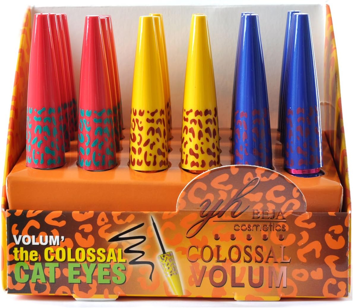 YH Beja Colossal Volum Express Cat Eyes Waterproof Eyeliner 24 pcs 3 color
