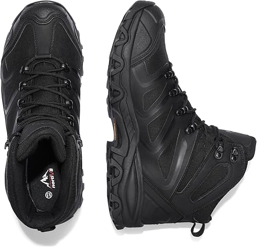 Miniatura 4 de NORTIV 8 Armadillo Botas de senderismo para hombre impermeables ligeras para exteriores, mochileros o senderismo