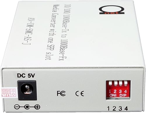 Miniatura 8 de Convertidor de medios de fibra Gigabit LC monomodo - Incluye LC SFP 12.4 mi (12.42 millas) LC - a UTP Cat5e Cat6 101001000 RJ-45 - Sensor automático