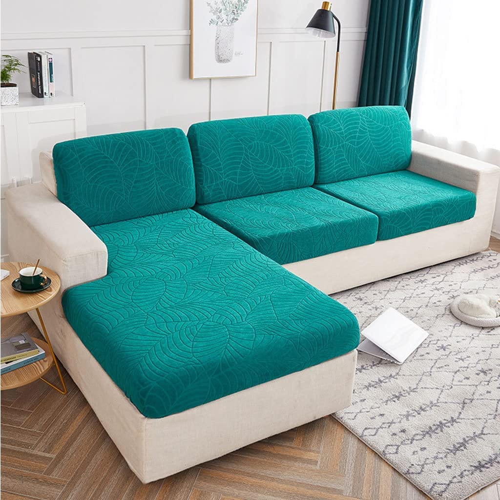 Housse de coussin de canapé antidérapante extensible pour régler le glissement