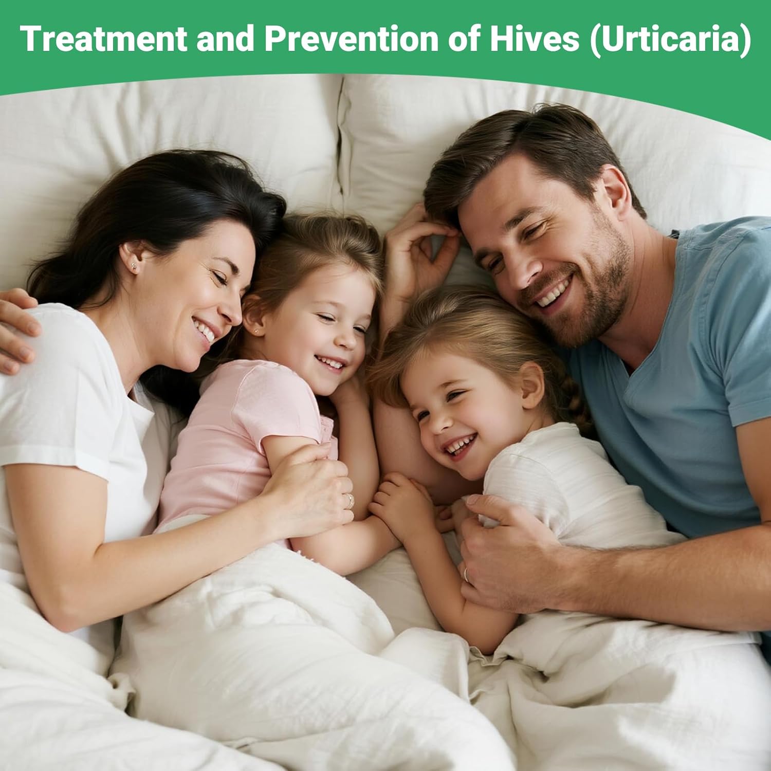 Urticaria Cream for Hives Relief - Fast Acting Anti Itch Treatment with All Natural Herbal Formula for Skin Allergic Rashes, Redness, Swelling 7.06 oz