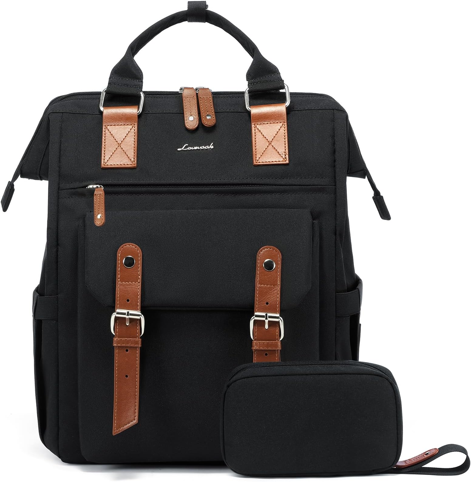 UGRACE Vintage Laptop Backpack with USB Charging Port