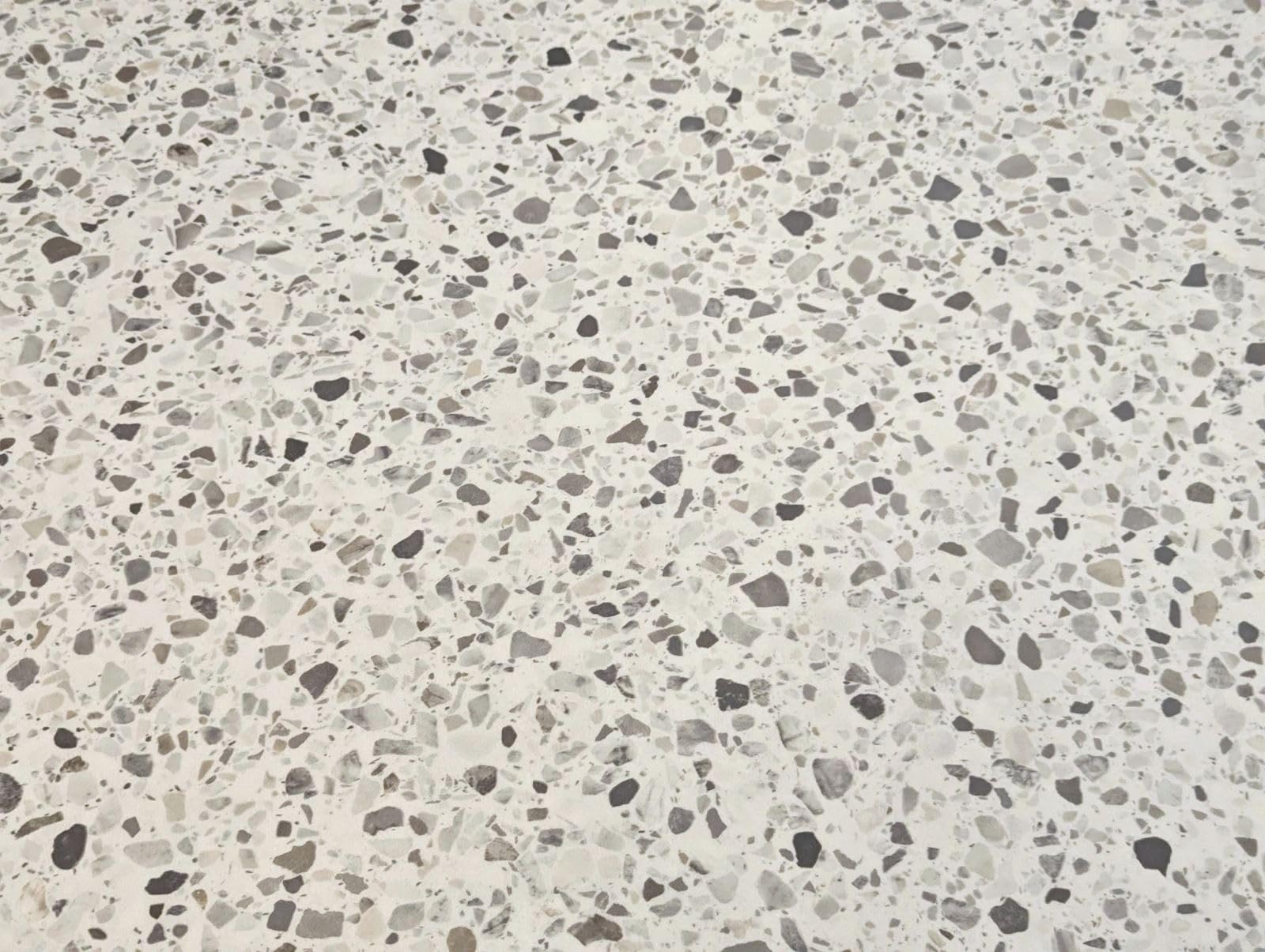 PVC Bodenbelag Vinylboden Naturstein mit Sprenkeln, Zuschnitt (2m breit / 3,5m lang)