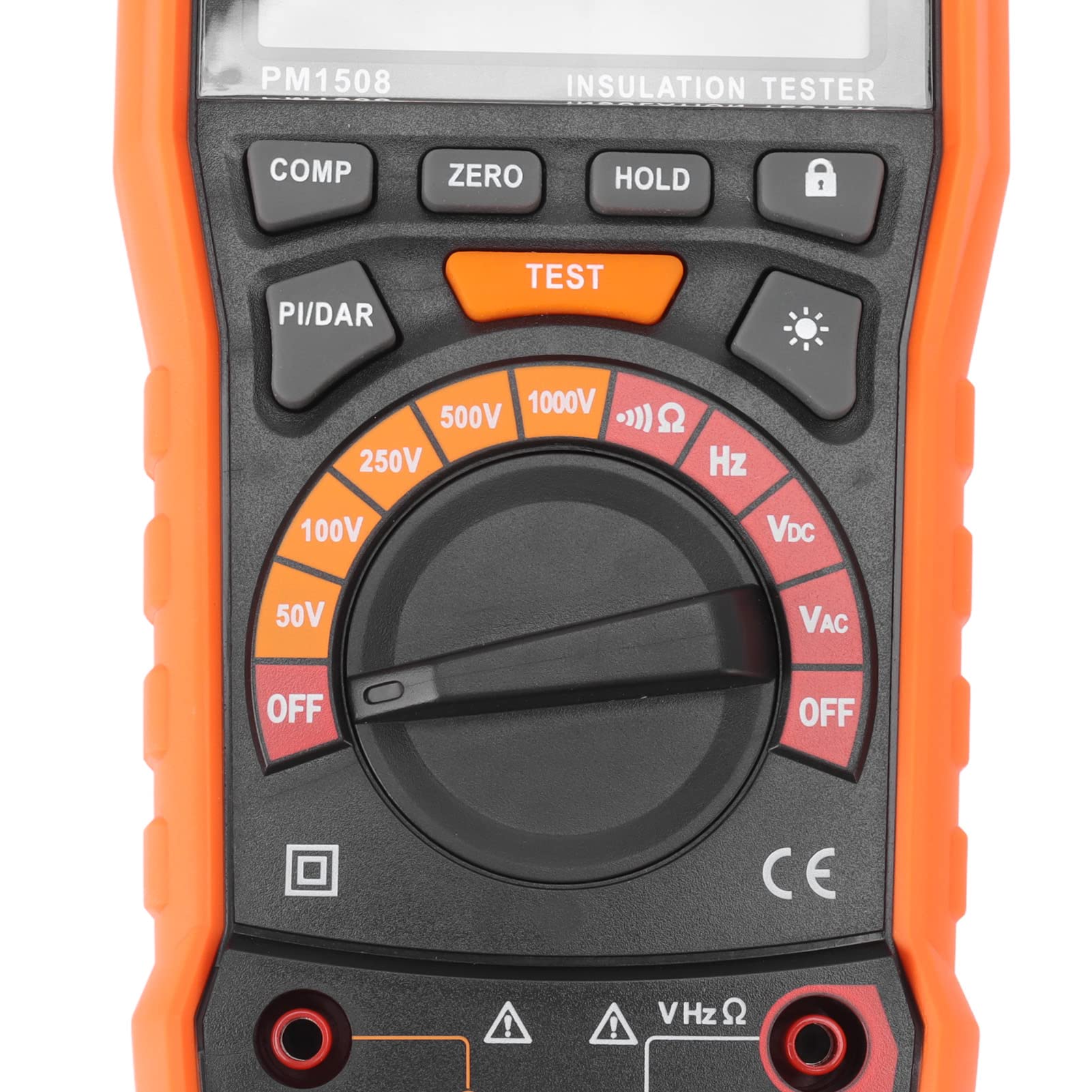 Cyfrowy Tester Rezystancji Izolacji, Ręczny Miernik Rezystancji Izolacji ABS, Sterowanie Mikroprocesorowe, Zasilanie Bateryjne, Wysoka dokładność do zastosowań w Budynkach Mieszkalnych i