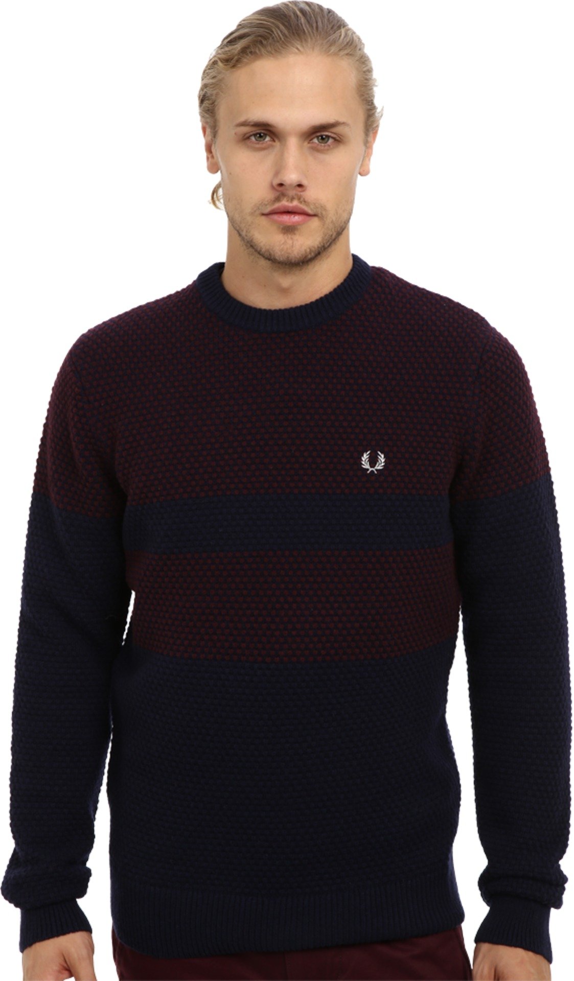 Fred Perry Men's Pique Knit Sweater