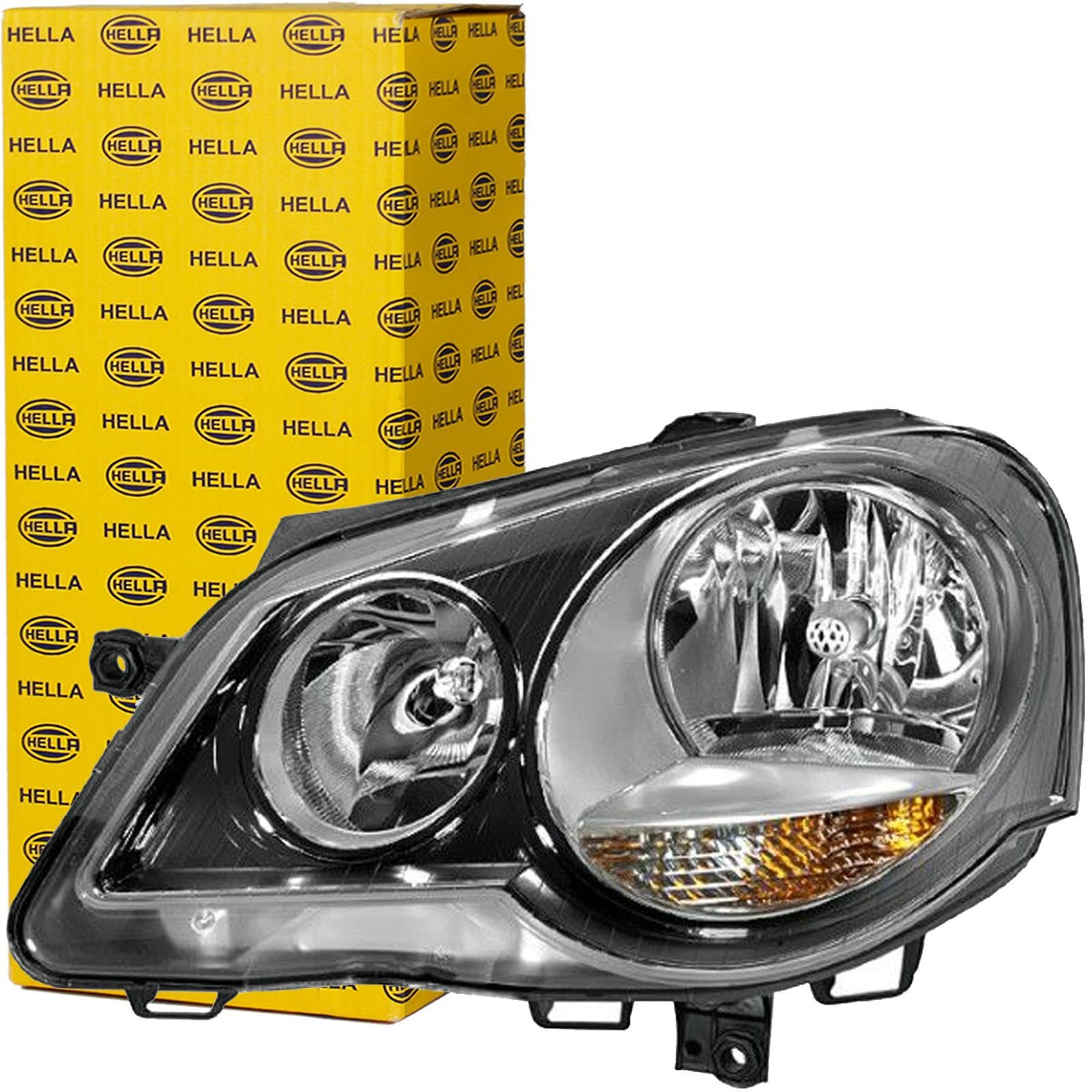 HELLA 1EE 247 019-211 Halogen/FF-Reflektor - dla m. in. VW Polo (9N_) - ECE - dla ruchu prawostronnego - z lewej