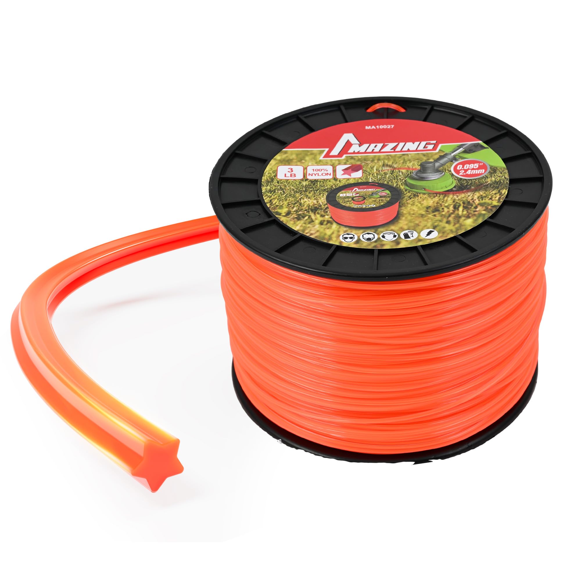 mamerin ♪✾︎ Amazon.com : MAZING String Trimmer Line, 0.095 Inch-2.4mm