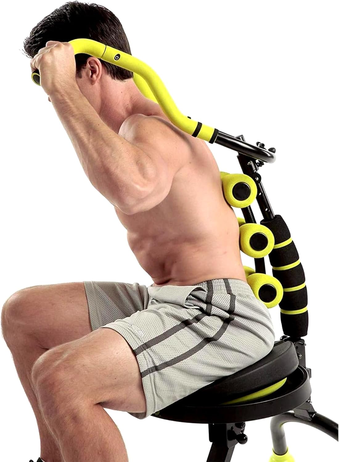 AB Doer 360 Workout Equipment for Total Core and Abs Exercise, Fat-Burning, Toning, and Fitness at Home, 6 Pack Massage Roller Kit