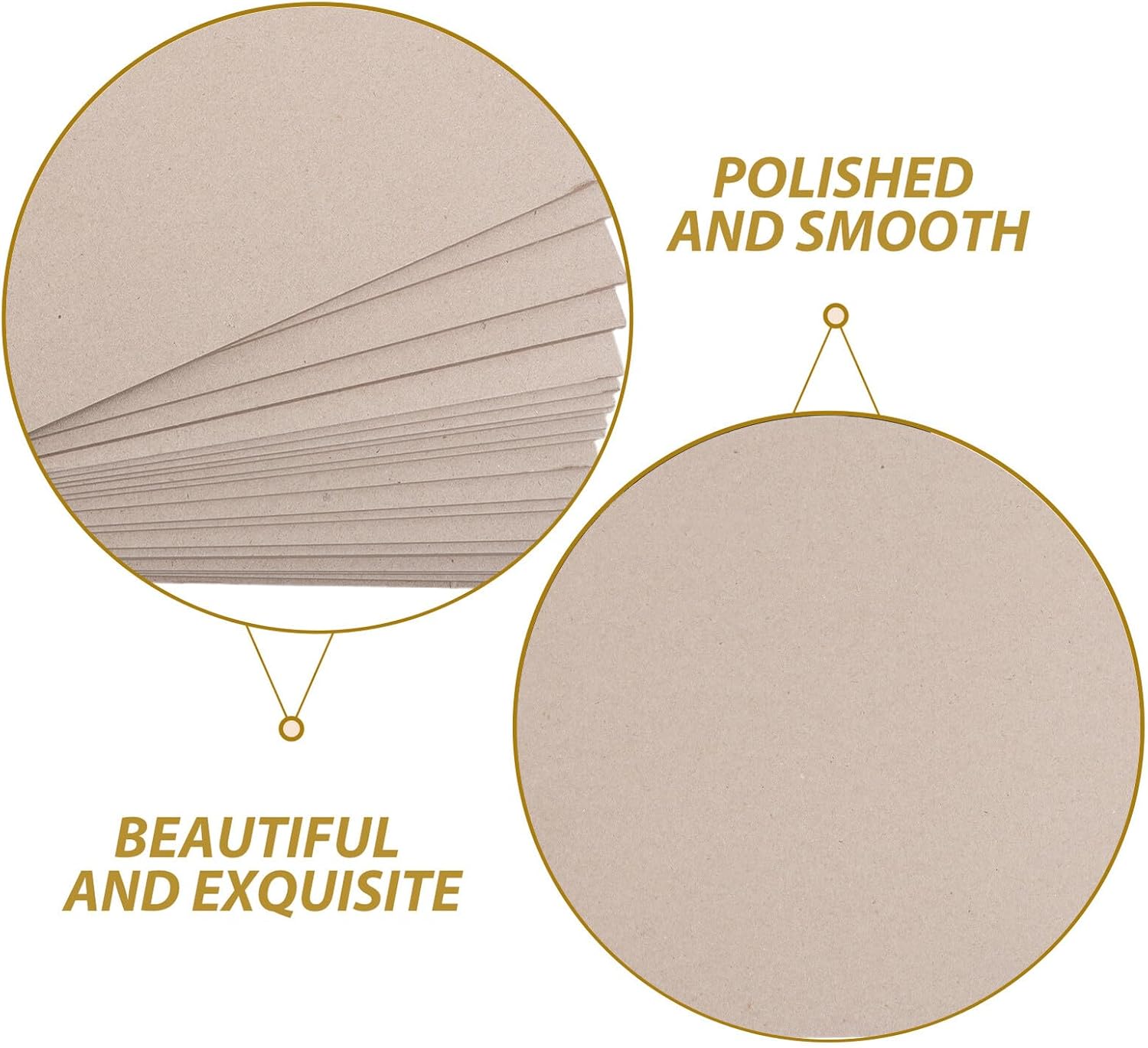 COHEALI 20pcs 2.5mm A4 Heavyweight Book Binding Board Gray Chipboard Sheets for Scrapbooking and Album Making, Thick Hard Paper Cover for Craft Projects and Book Covers