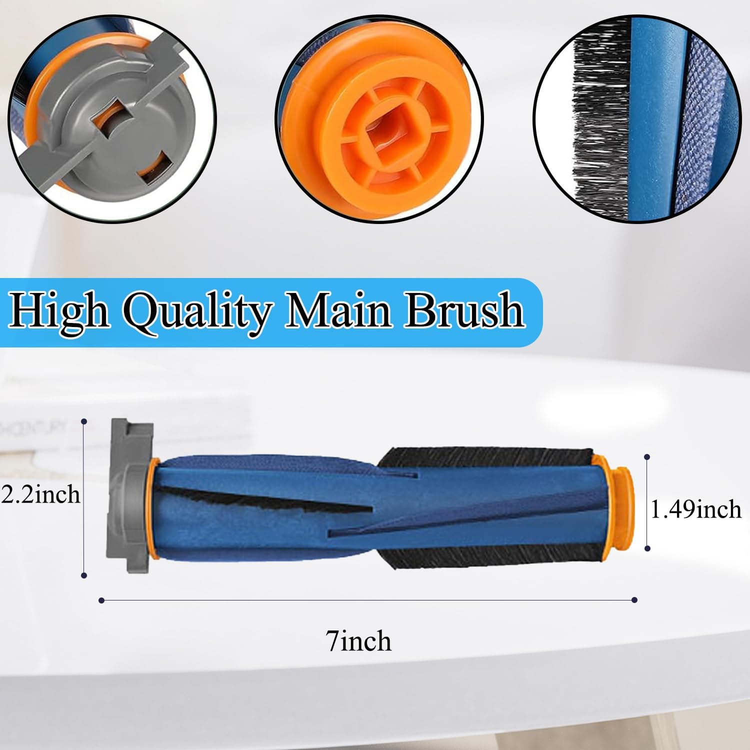 RV2310AE Replacement Parts for Shark RV2310AE Matrix Robot Vacuum Cleaner Accessories Kit, 1 Main Brush, 6 Side Brushes, 2 Filters, 2 Foam Filters, 1 Cleaning Brush