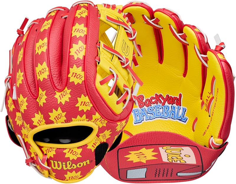 2026 Backyard Baseball A200 EZ Catch 10” Youth T-Ball Gloves- All Positions, Left + Right Hand Throw