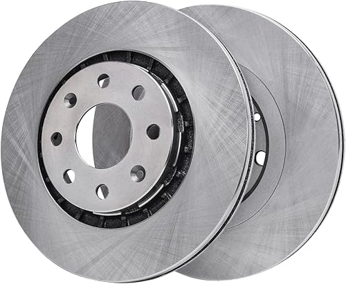 Miniatura 5 de Detroit Axle - Kit de freno delantero para Chevy Aveo Aveo5 Spark EV Pontiac G3 Suzuki Swift+ Rotores de freno de disco Reemplazo de pastillas de