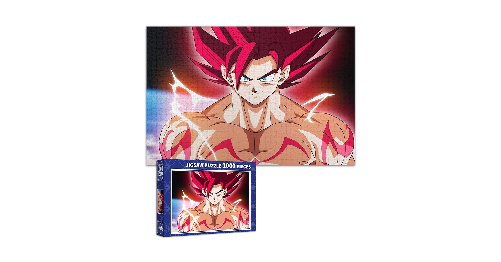 未開封ドラゴンボールZ 1000ピース ジグソーパズル 超サイヤ人孫悟空 闘魂 未開封ドラゴンボールZ 1000ピース ジグソーパズル 超サイヤ人