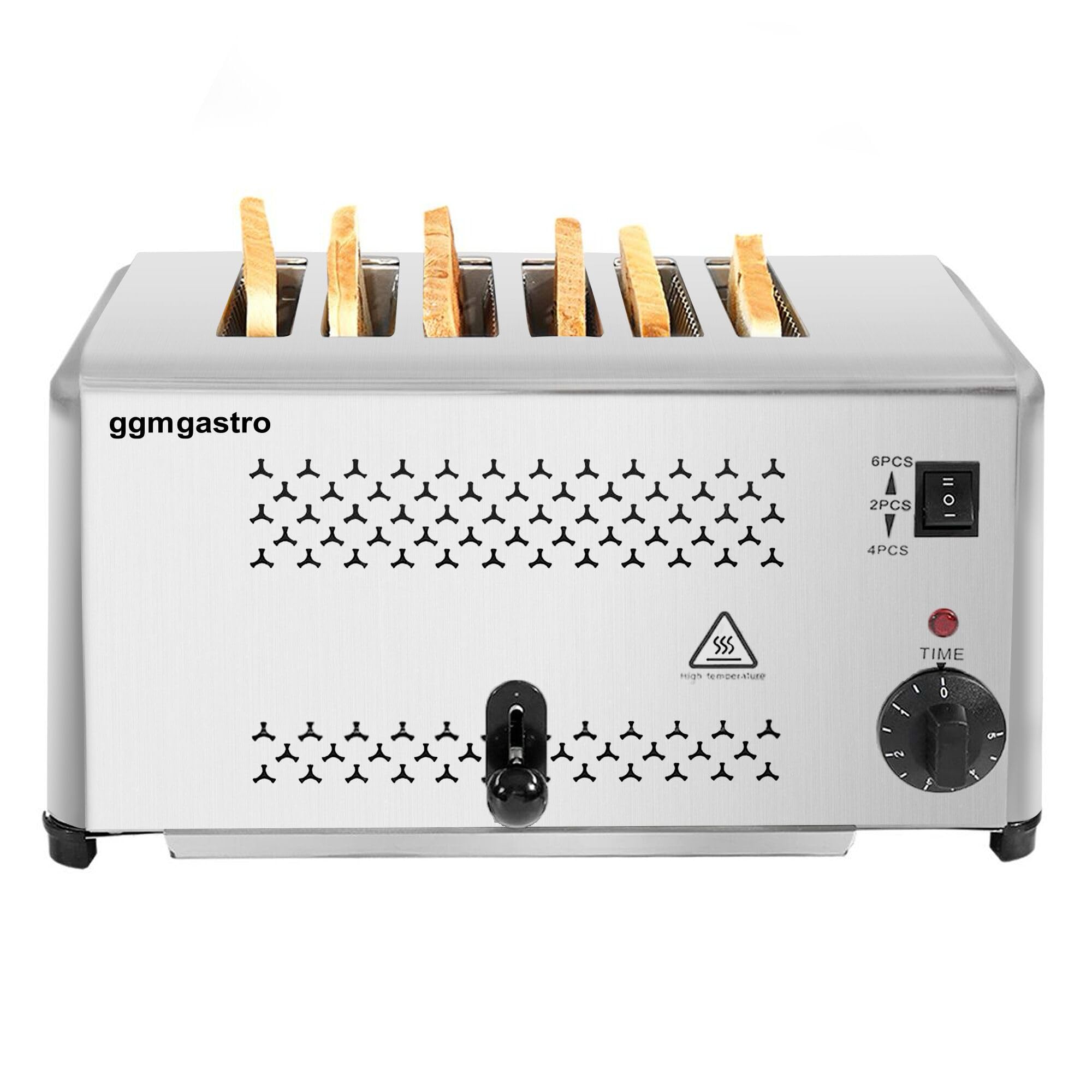 GGM Gastro | TOET6 | Toaster - 1,8 kW - für 6 Scheiben