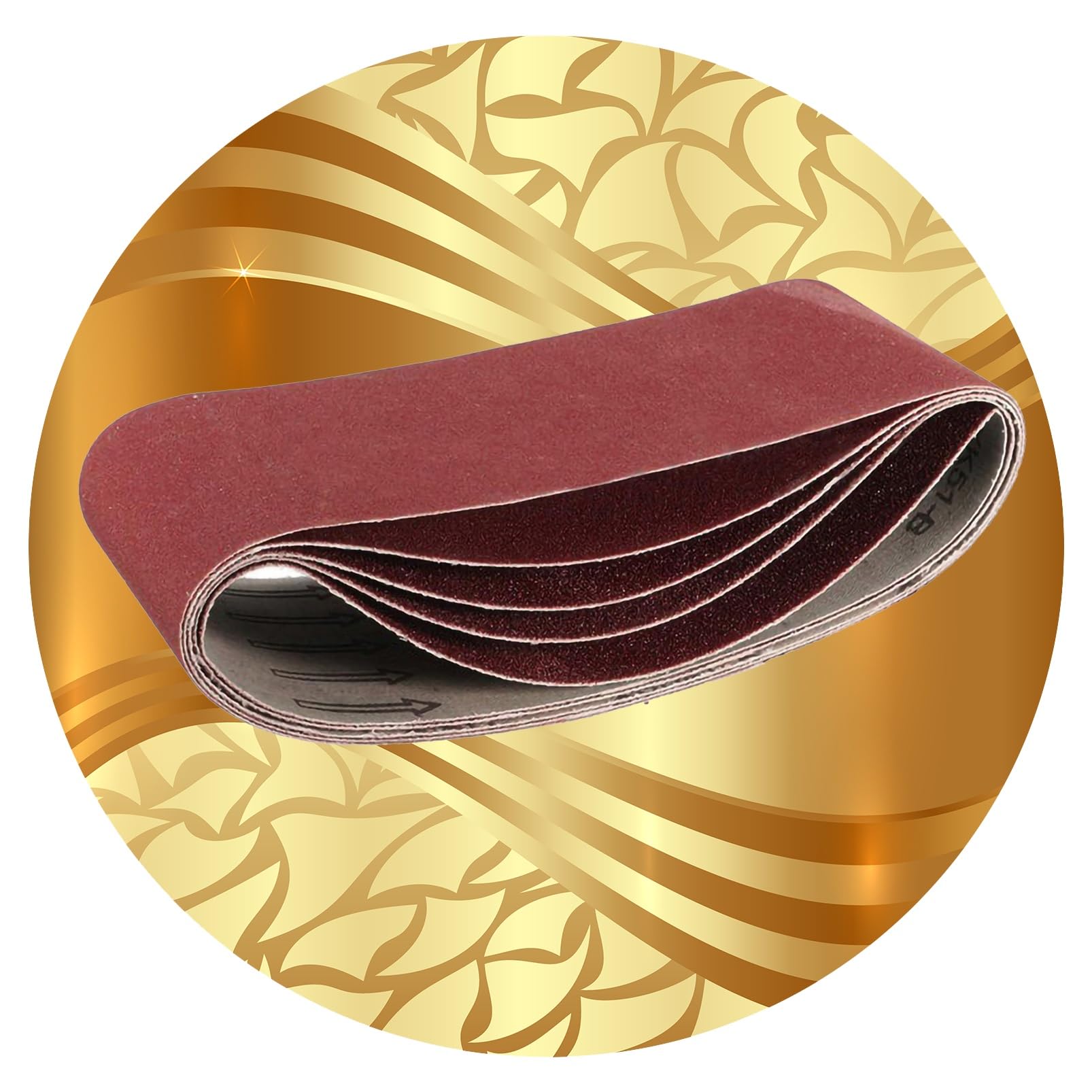 1.5x30 sanding belts 10pcs Aluminium Oxide Grinding Sanding Belt 40/1000 Grits Belt sander paper Sharpening Polishing Grinder Welding Automotive Derusting Metal (Color : 600 grit, Size : 40mm x 740m