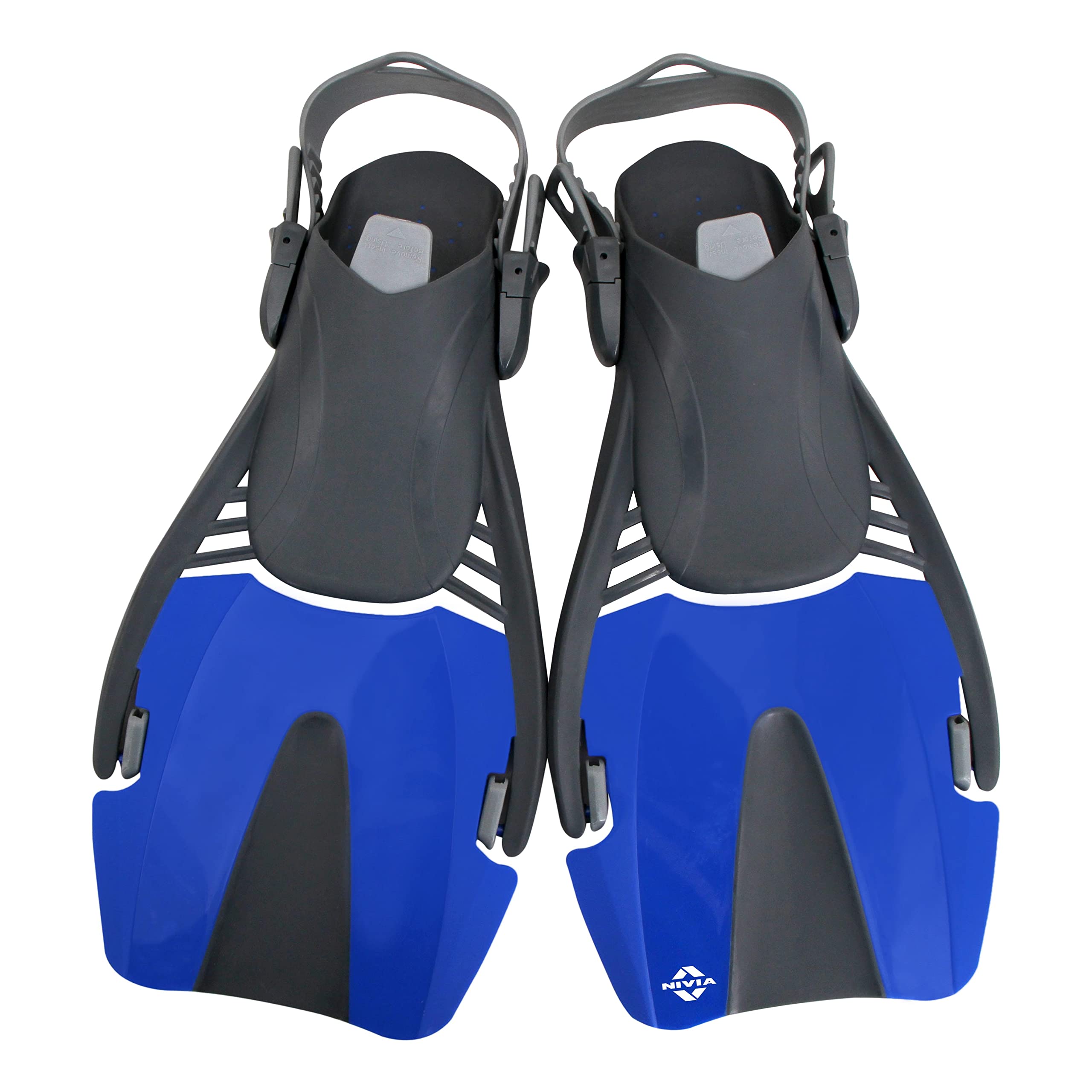 Nivia 4135 Polypropylene Training Fins (Blue)