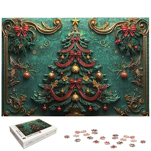 �N���X�}�X �p�Y�� 1000�s�[�X�A��l���� �ؐ� 1000�s�[�X �W�O�\�[�p�Y�� (75x50cm)�A�� Puzzle ����������t���ADIY ��l���� ��� ���� �Ƒ��Ŋy���߂��肪���̂���Q�[���A�C���e���A�A�M�t�g�ɍœK�AHome Decor�A