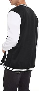 【Studio Doe】Lightweight baseball Jacket Amazon.com: Women's Men's Varsity Baseball Jacket Casual Letterman