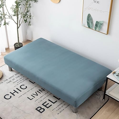 Miniatura 4 de Funda de sofá sin brazos, protector de muebles, funda elástica para sofá sin apoyabrazos, funda de futón de elastano, fundas de sofá elásticas para