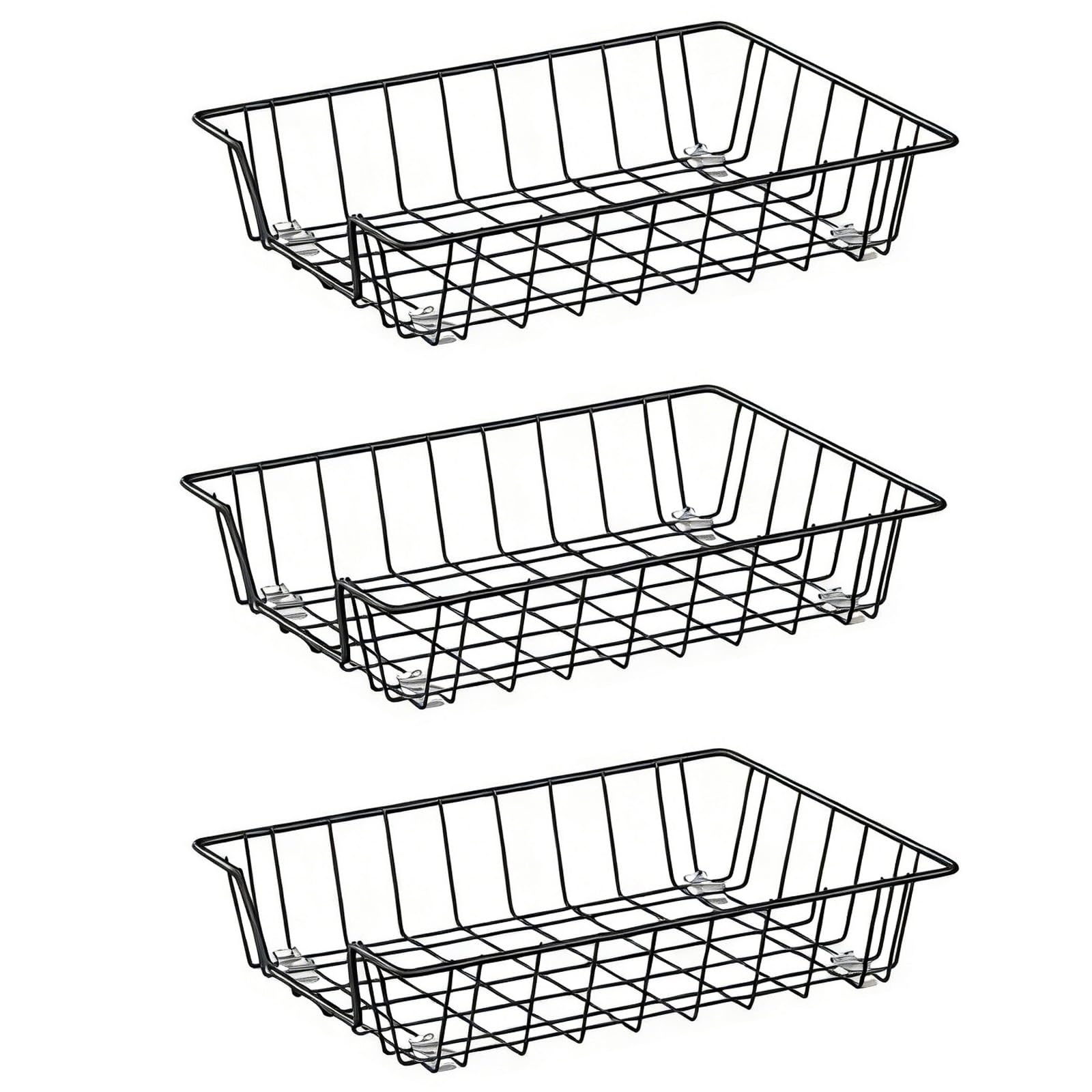 Photo 1 of Gawerk A4 Letter Magazine Desk File Storage Tray Organizer (3 Pack)