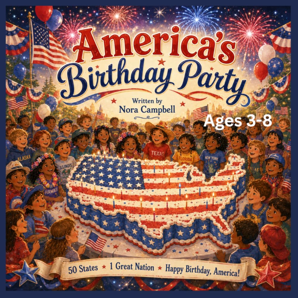 America's Birthday Party: Celebrate the Fourth of July for America’s birthday| Ages 3-8