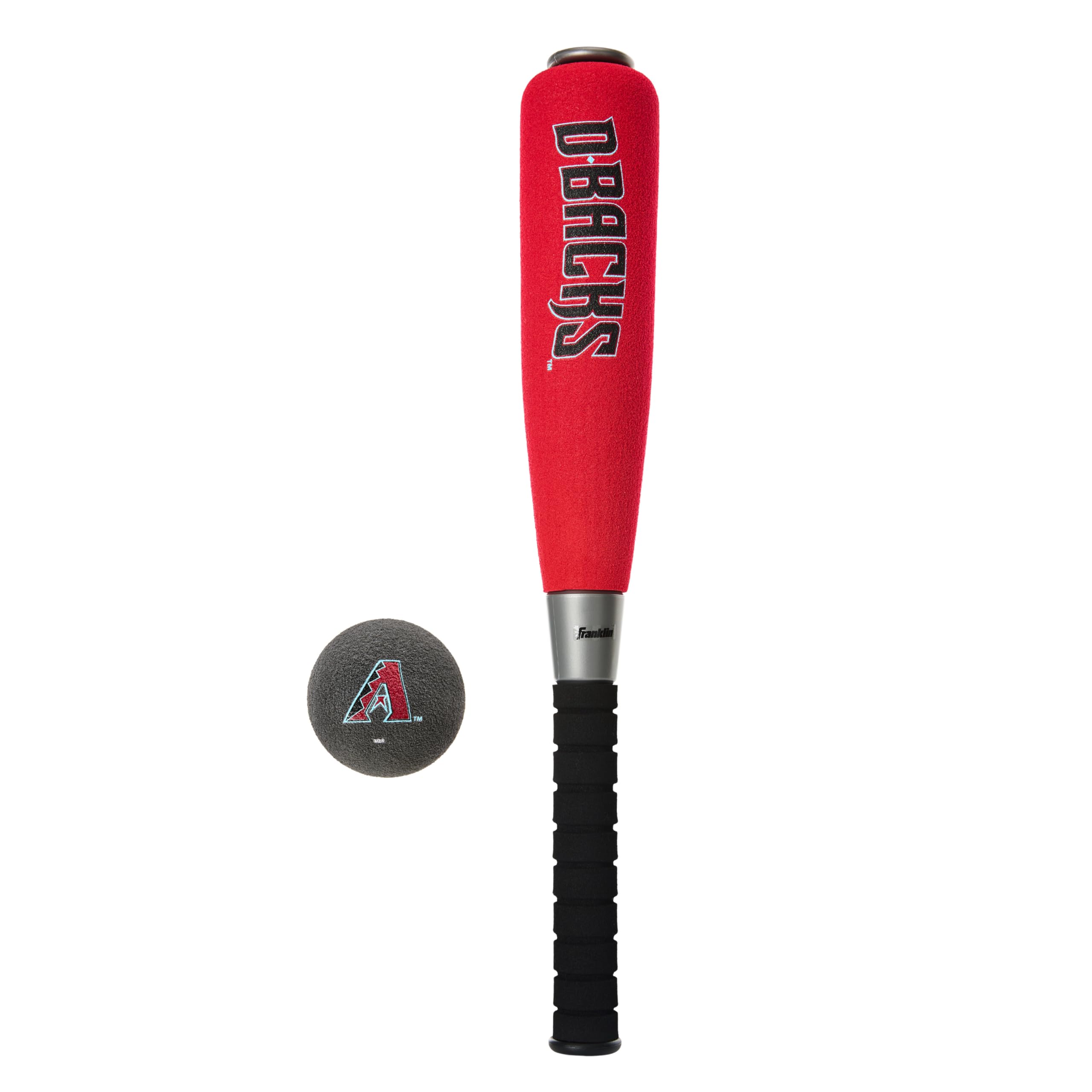 Franklin Sports MLB Jumbo Foam Baseball Bat + Ball Sets - Kids Oversize Foam Baseball Bats + Soft Baseballs - Indoor + Outdoor Youth Baseball Toy - MLB Team Baseball Bat + Ball Sets