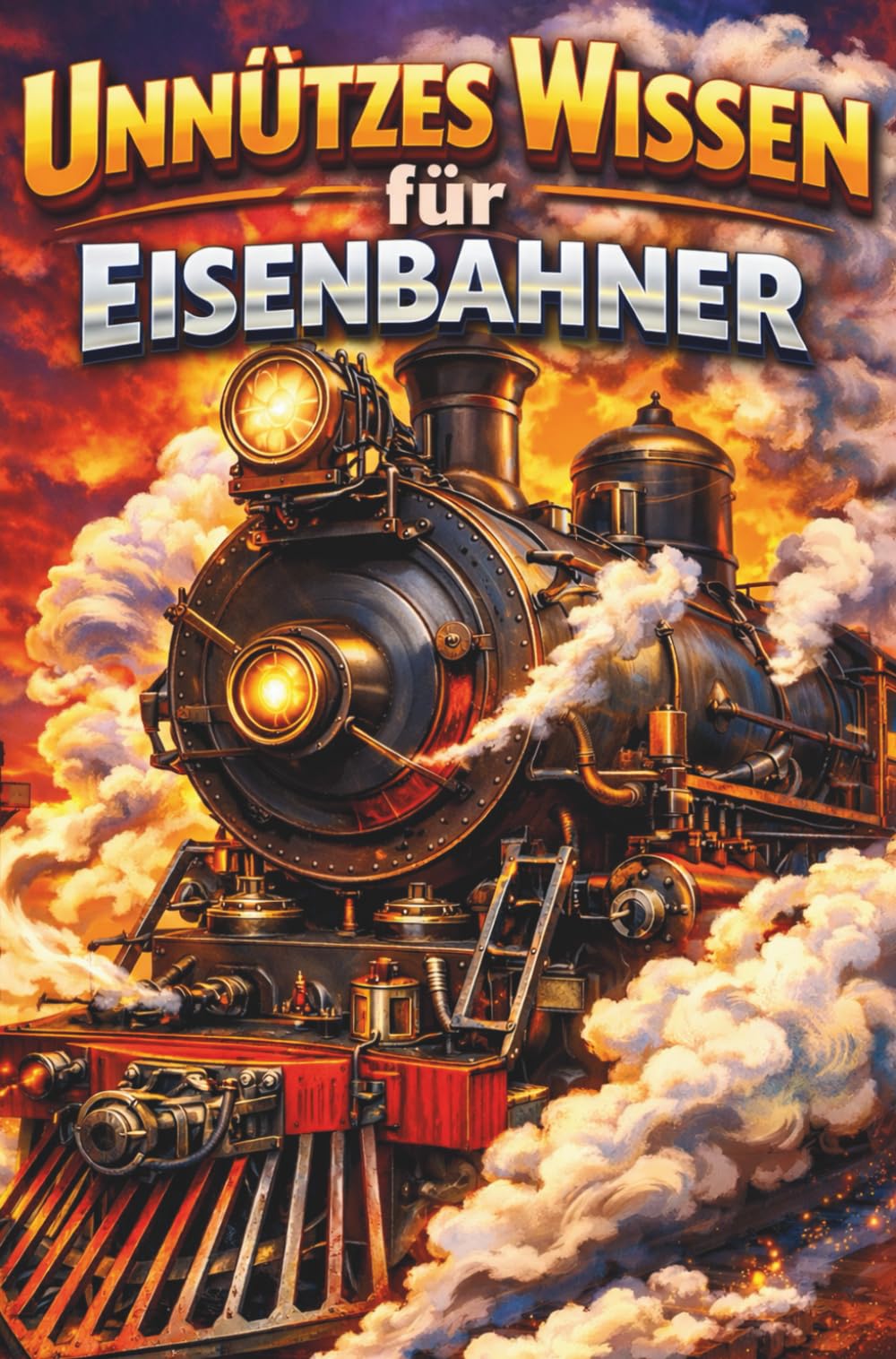 Unnützes Wissen für Eisenbahner: Erstaunliche Fakten und Mythen aus der Welt der Eisenbahnen mit schönen Illustrationen für Lokführer, Fachleute, Eisenbahnliebhaber und Erwachsene