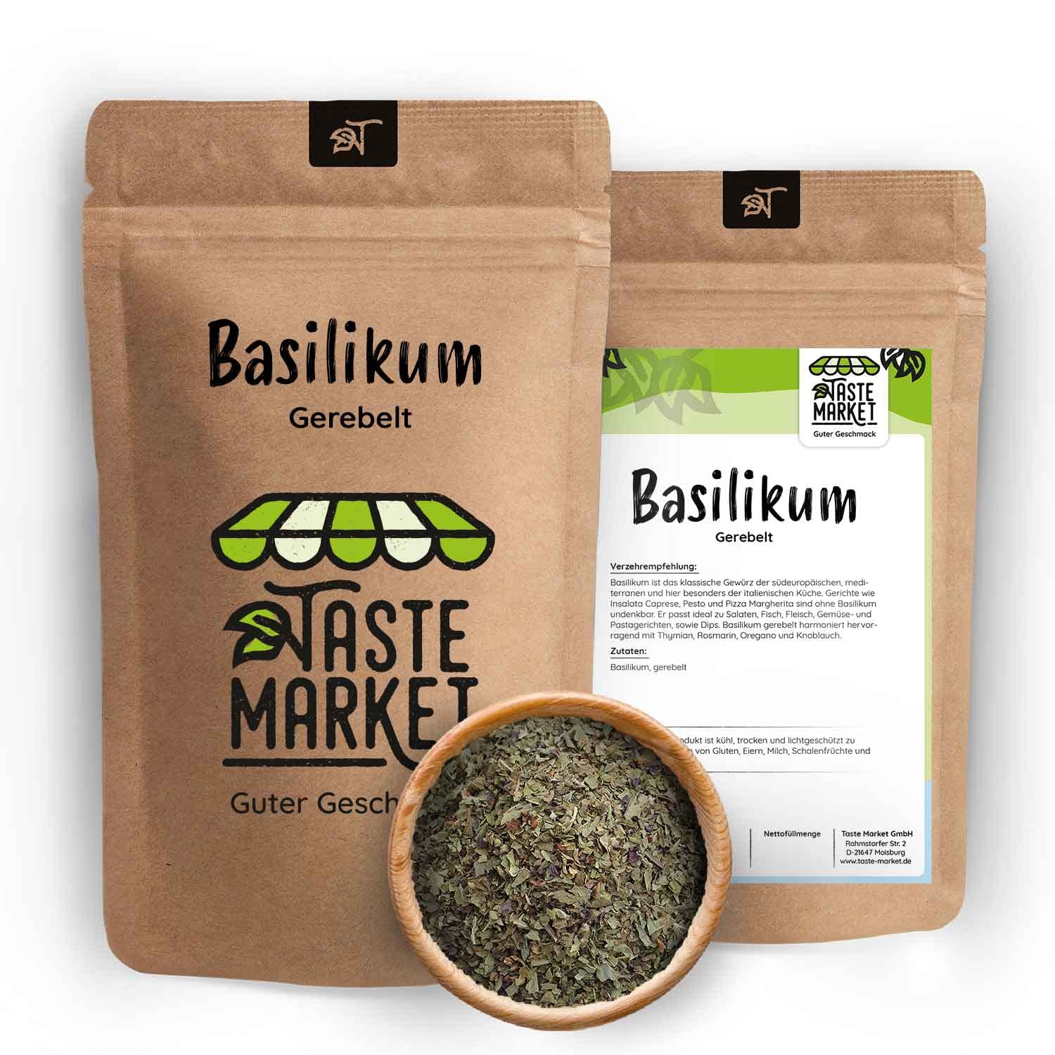 5 kg Basilikum gerebelt | schonend getrocknet | Kräuter | bestes Aroma