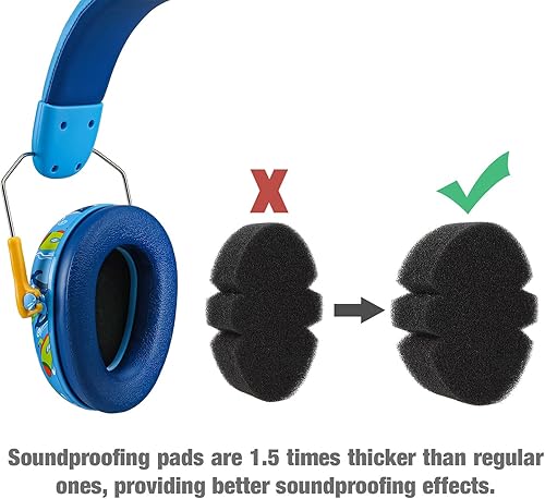 Miniatura 5 de PandaEar Auriculares con cancelación de ruido para niños, protección auditiva NRR 28dB para autismo, niños, niños pequeños